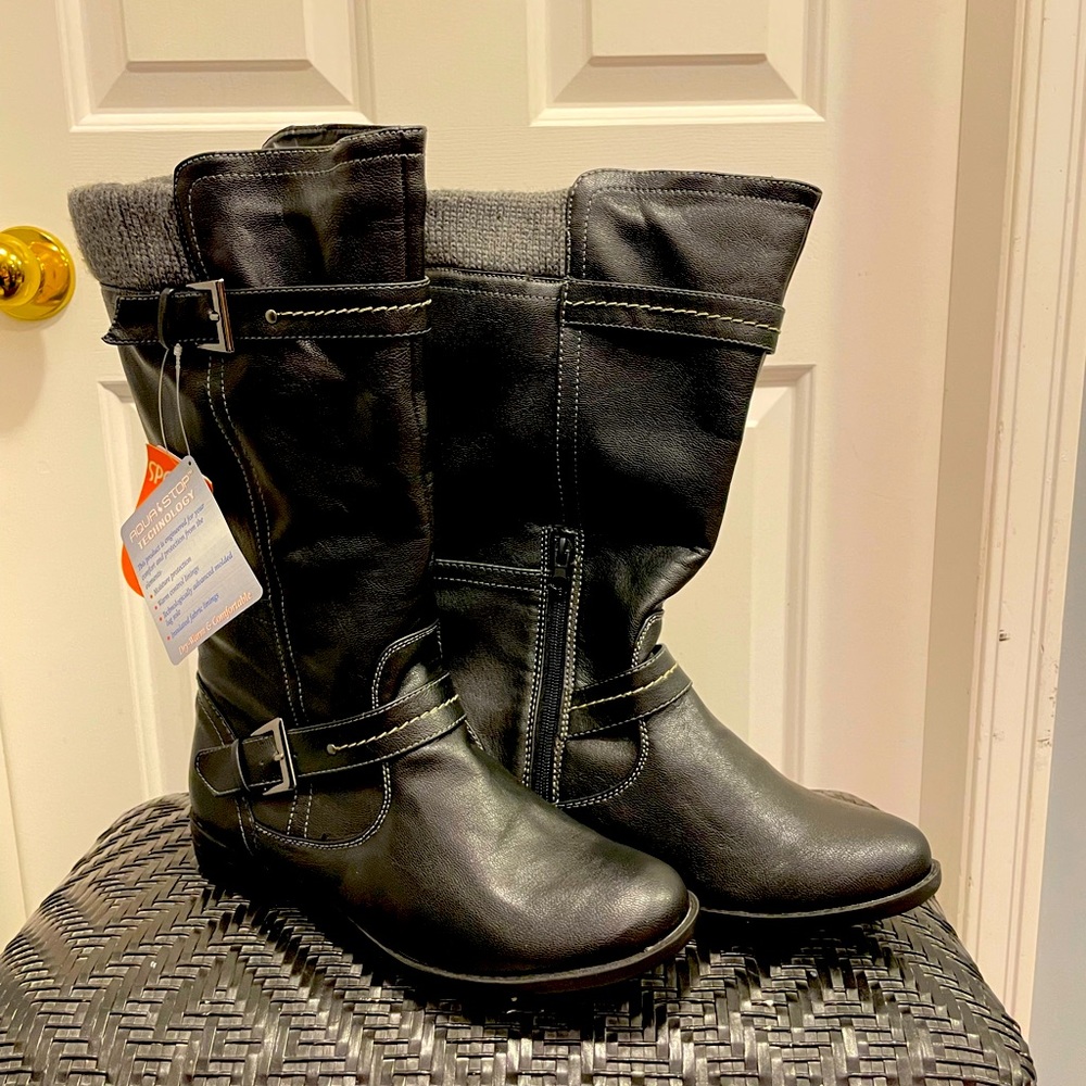 Sporto casual Black Winter boots